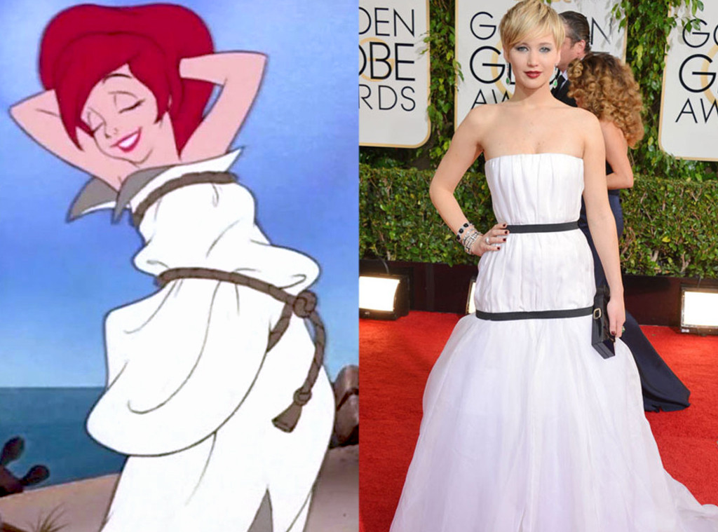 Jennifer Lawrence, Disney Princess Style Jennifer Lawrence, Disney Princess Style